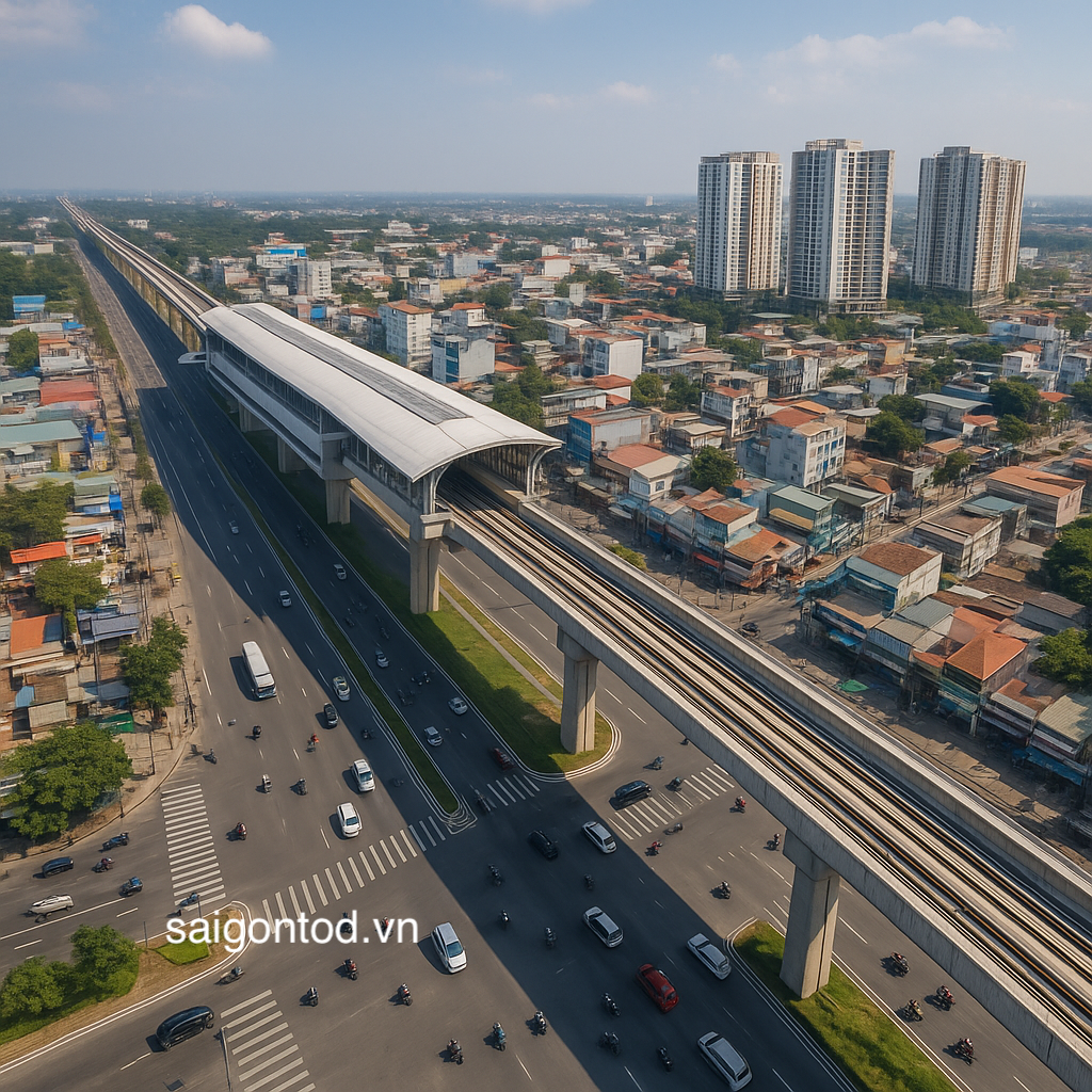TOD quanh Metro số 1 TP.HCM: Vị trí, quy mô và tiềm năng đầu tư